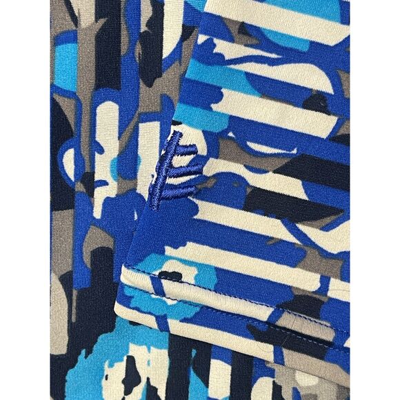 Coolibar Women’s UPF 50+ Sun Protection Top- Long Sleeve- Blue Pattern- Sz XXL - Picture 6 of 8